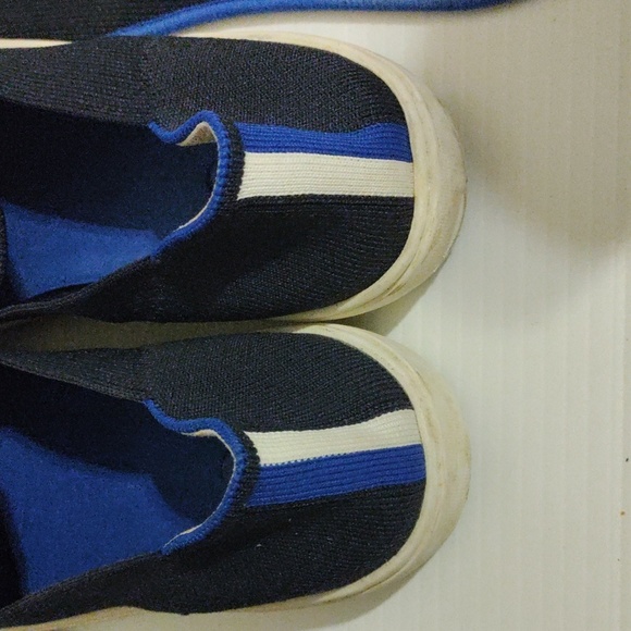 Rothy's Navy Blue Slip on Sneakers size 8,5 - Picture 3 of 6